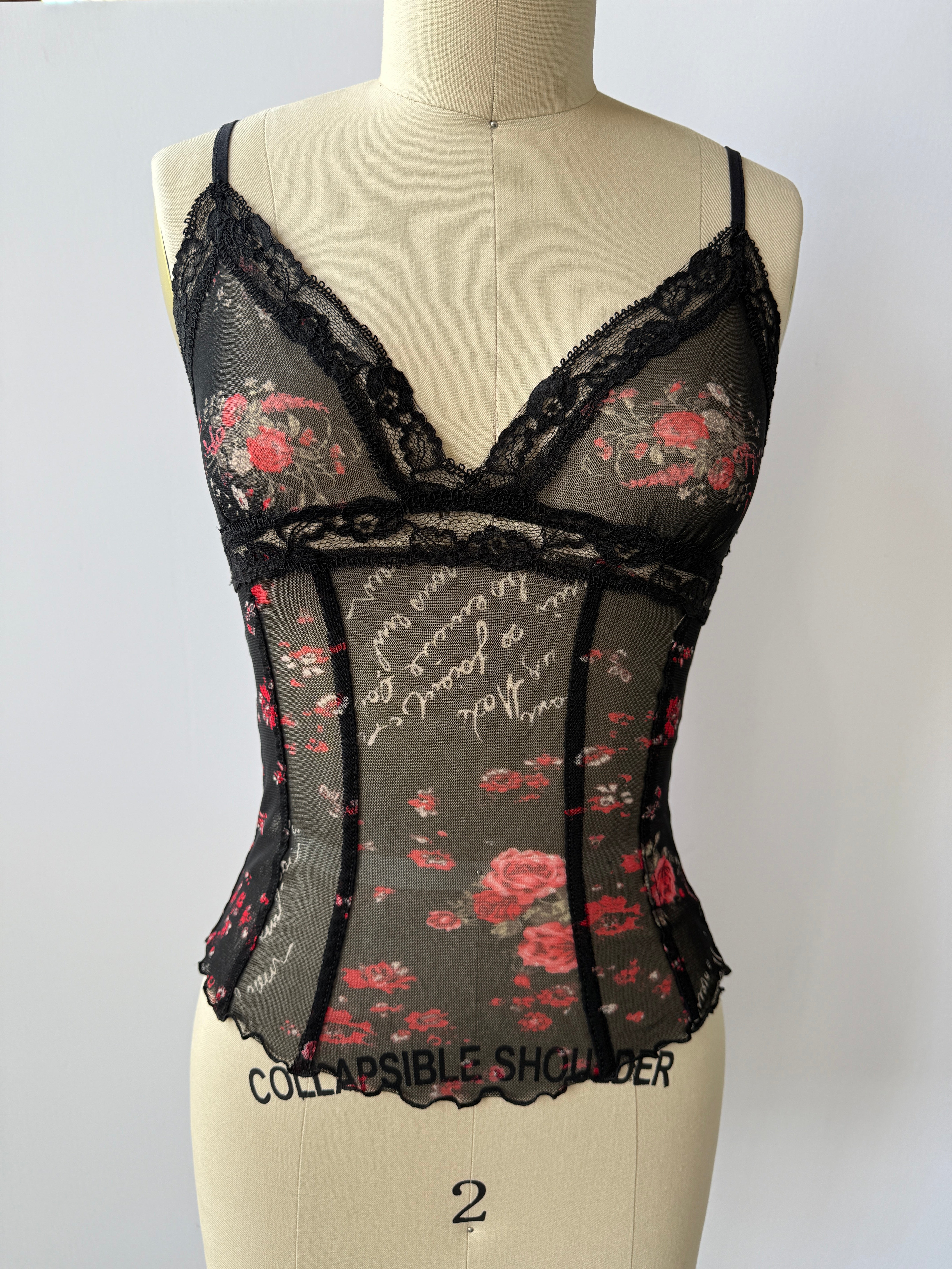 floral euro cami