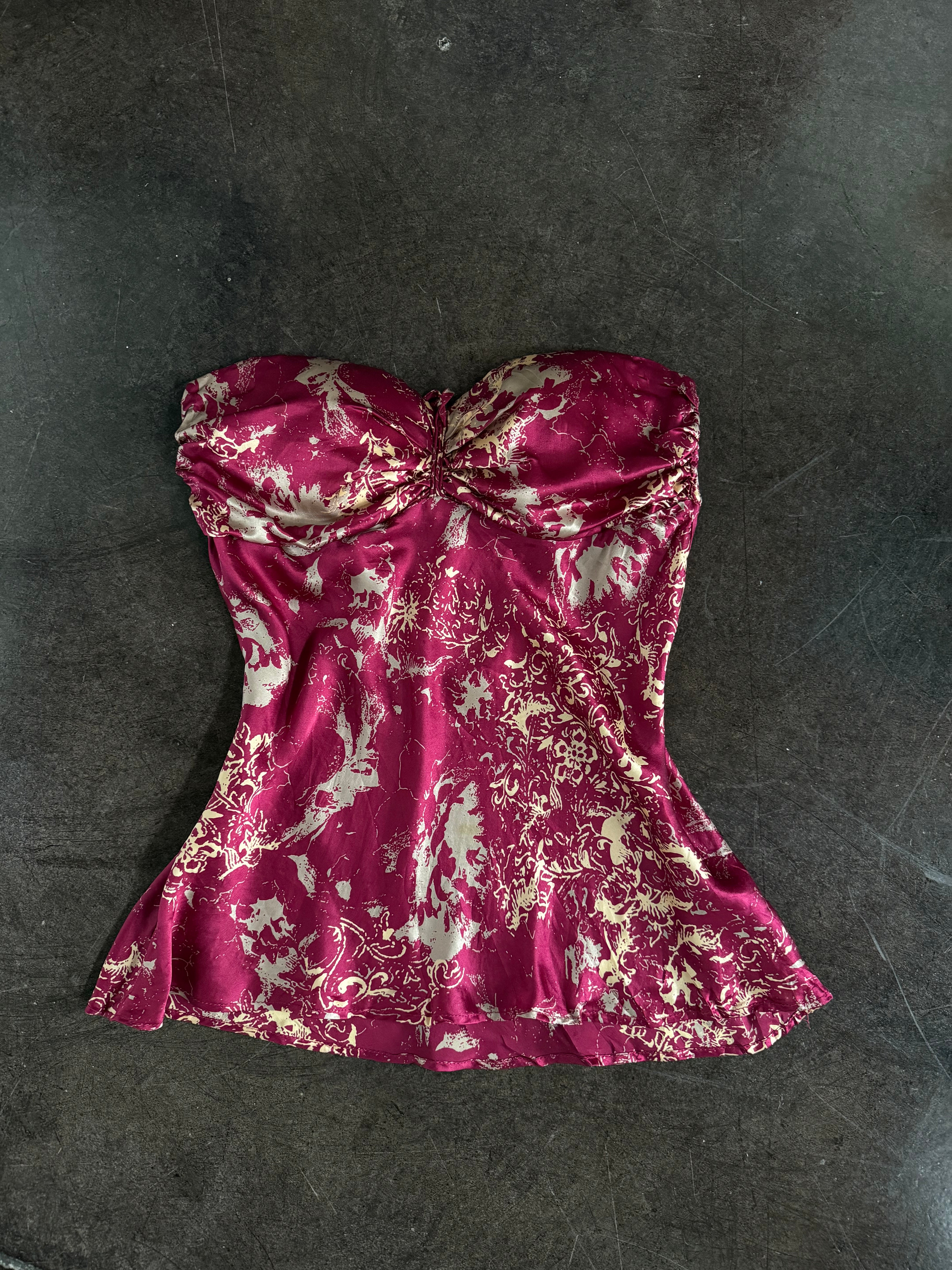 silk halter top