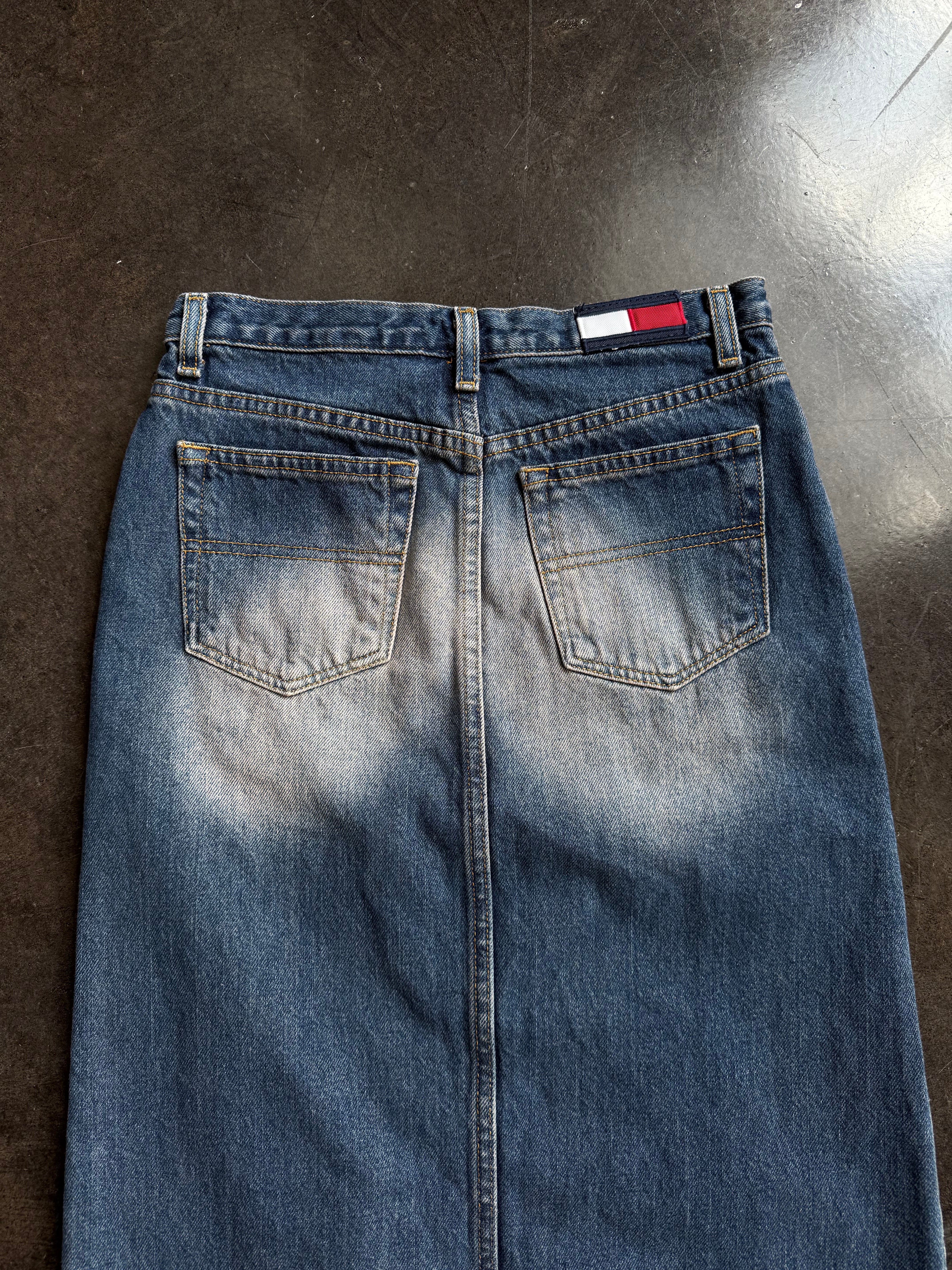 tommy midi skirt