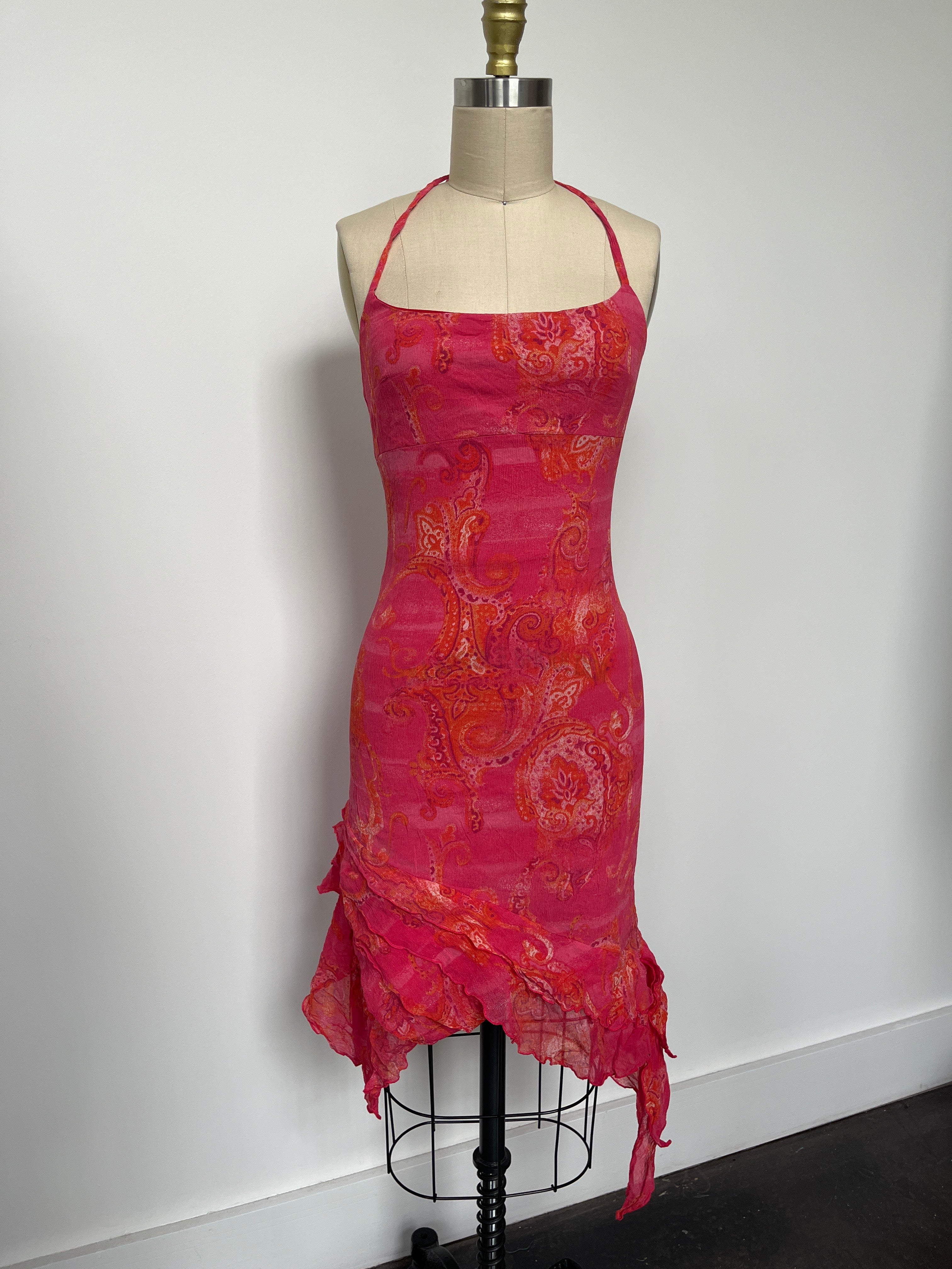 sunset halter