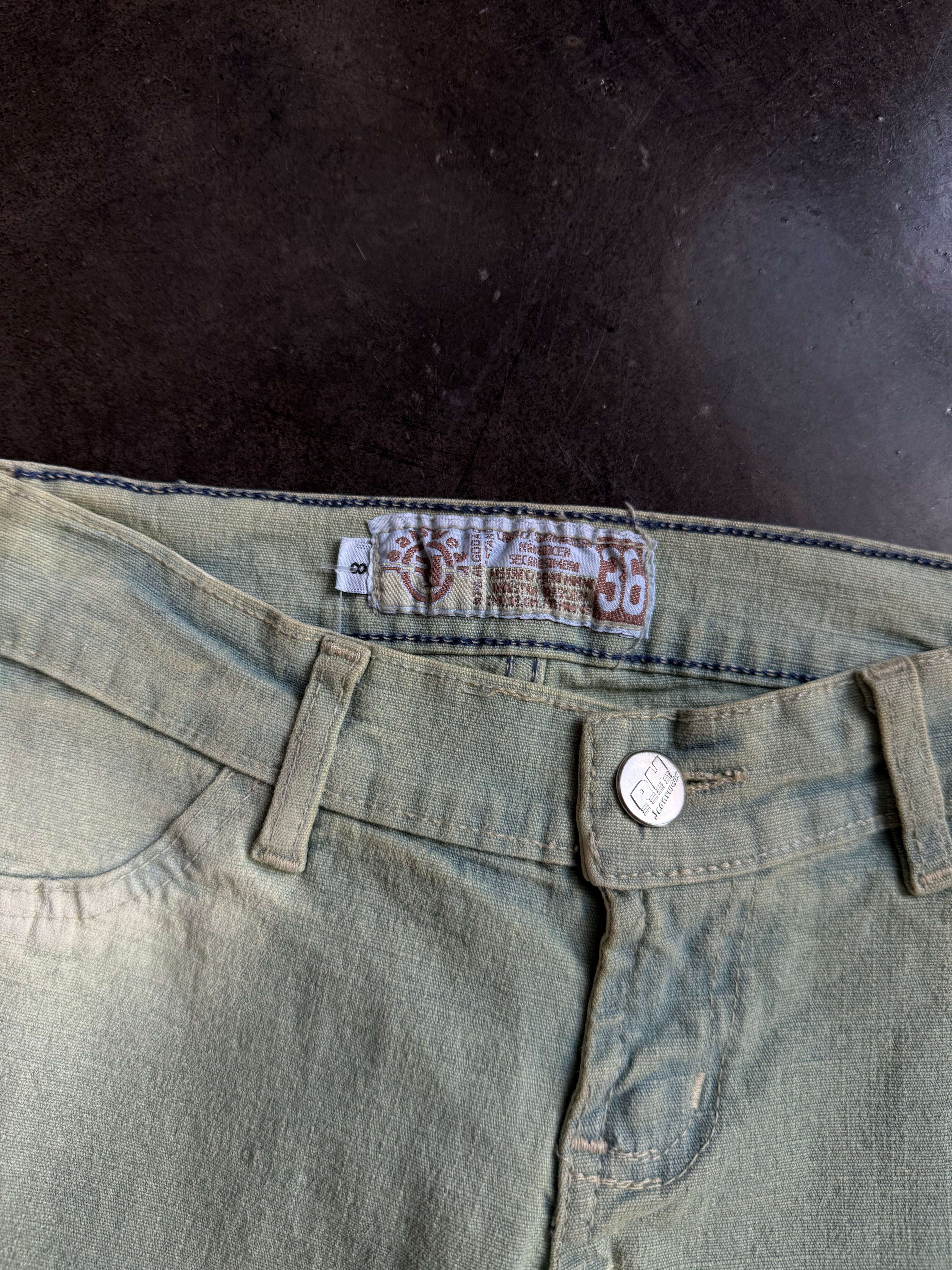 white wash Brazilian jeans