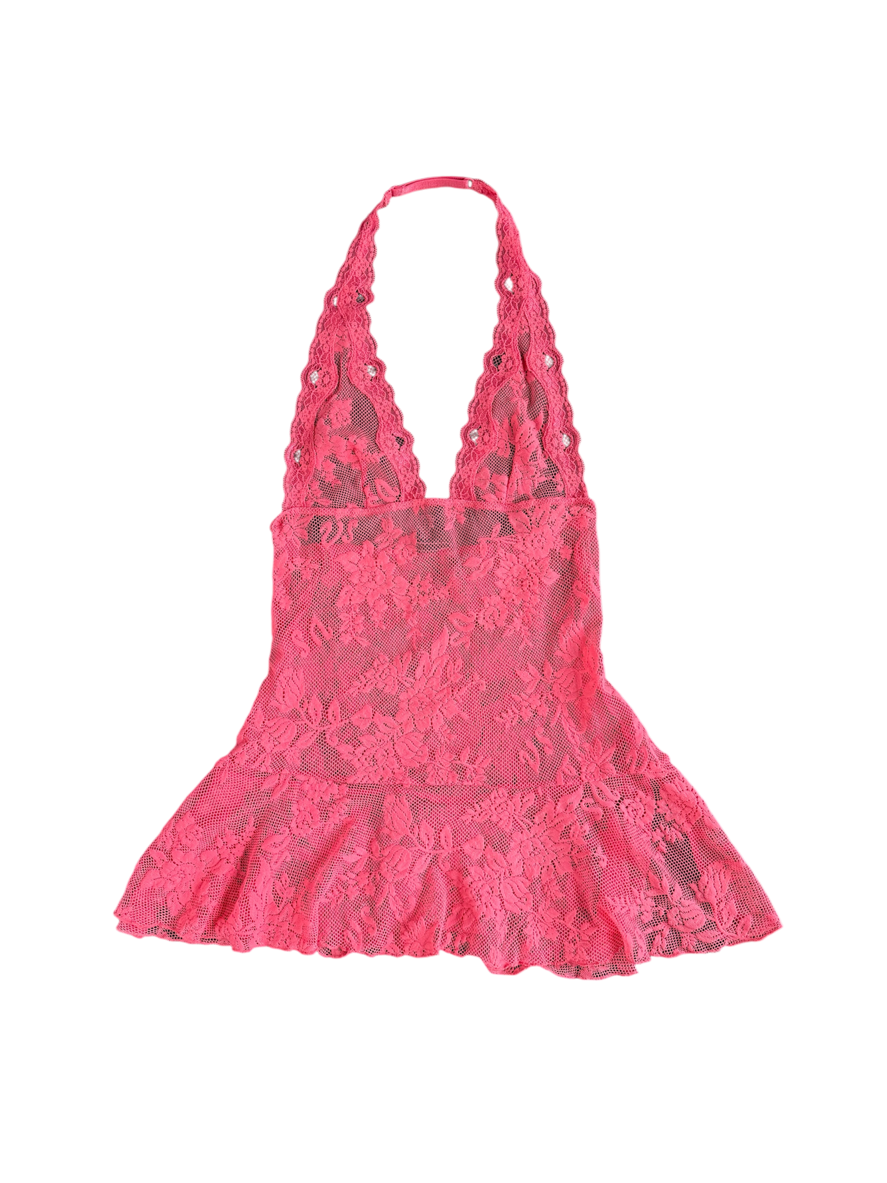 pink lace mini