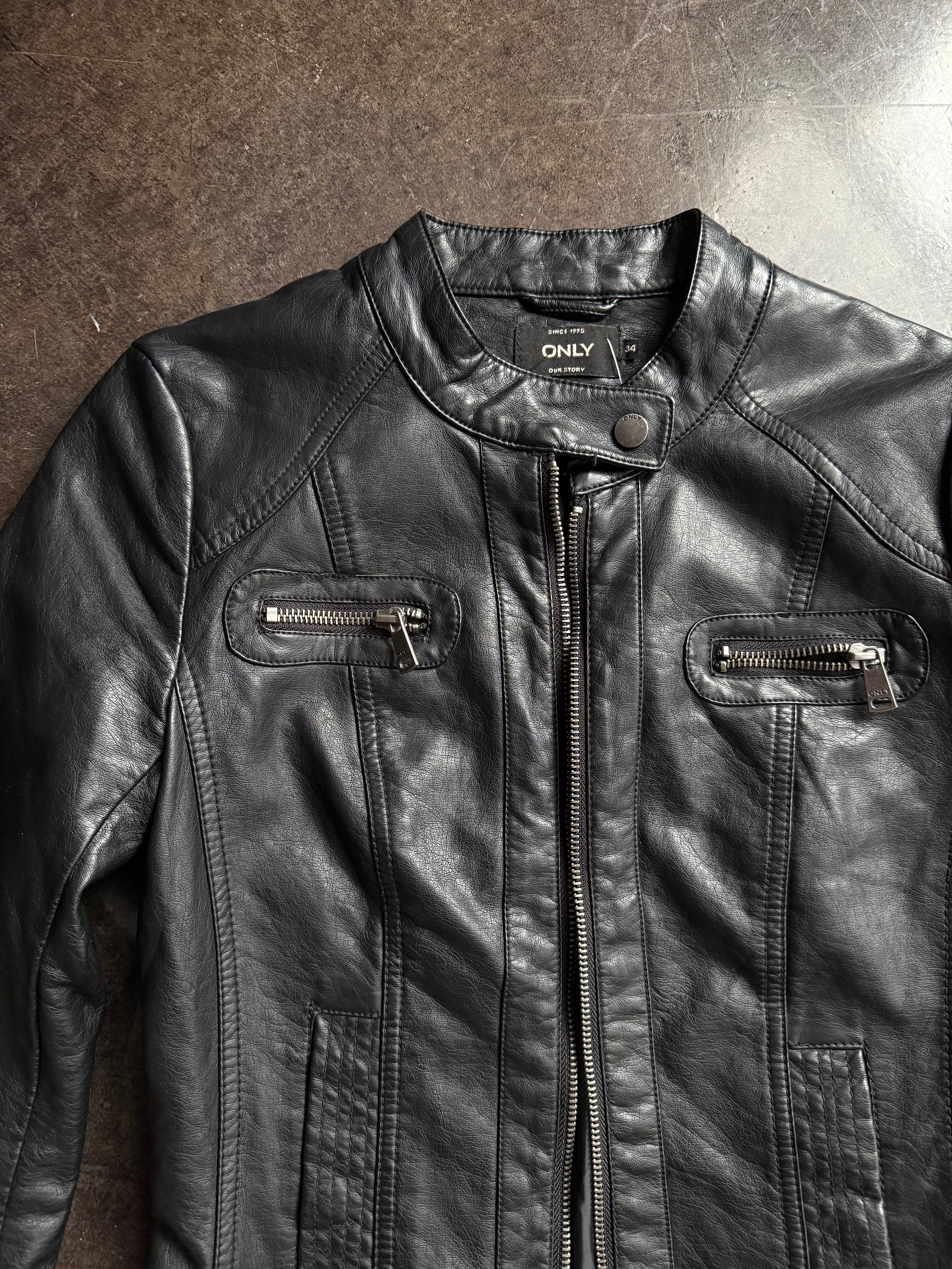 snatched euro moto jacket