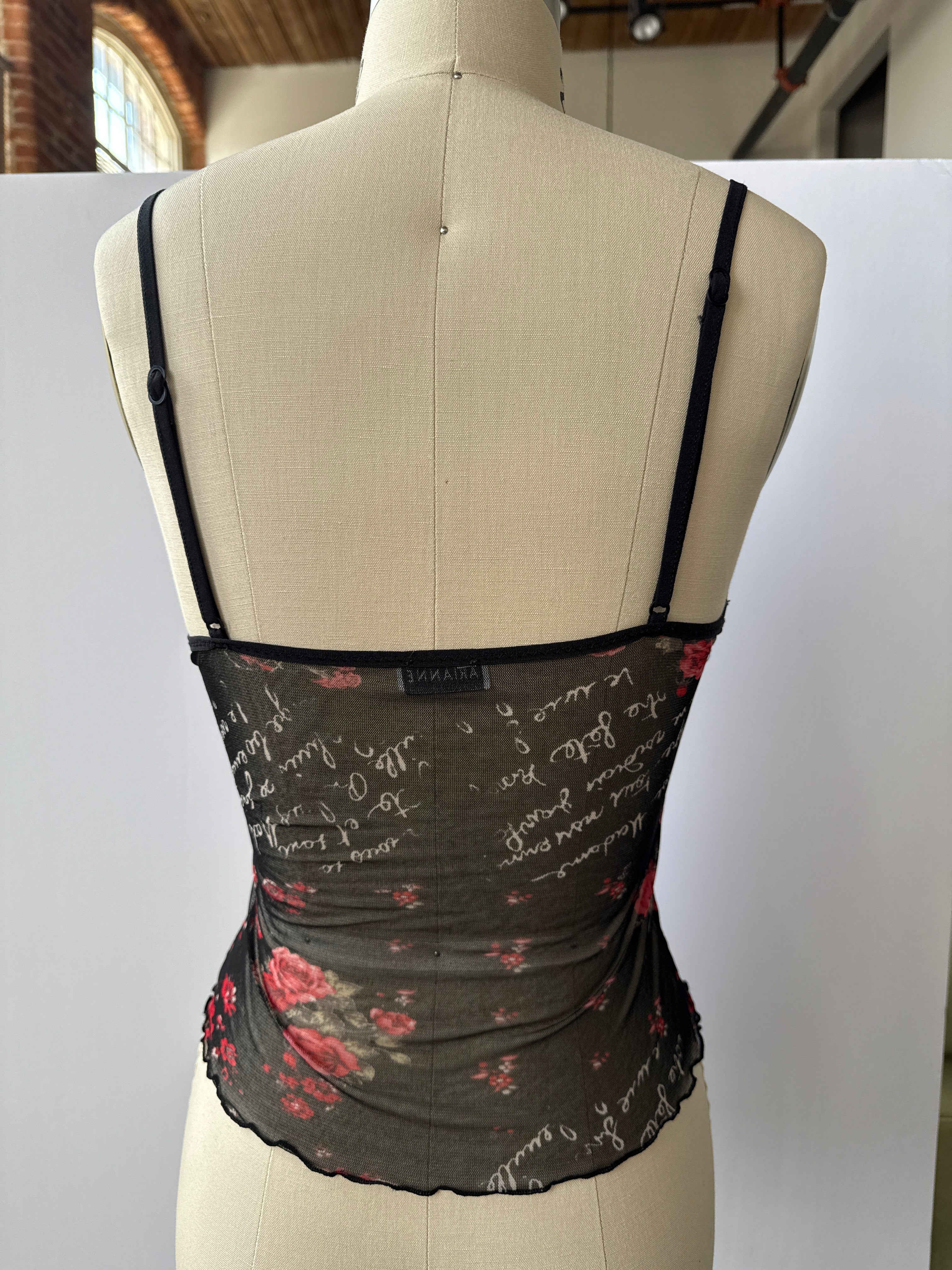 floral euro cami