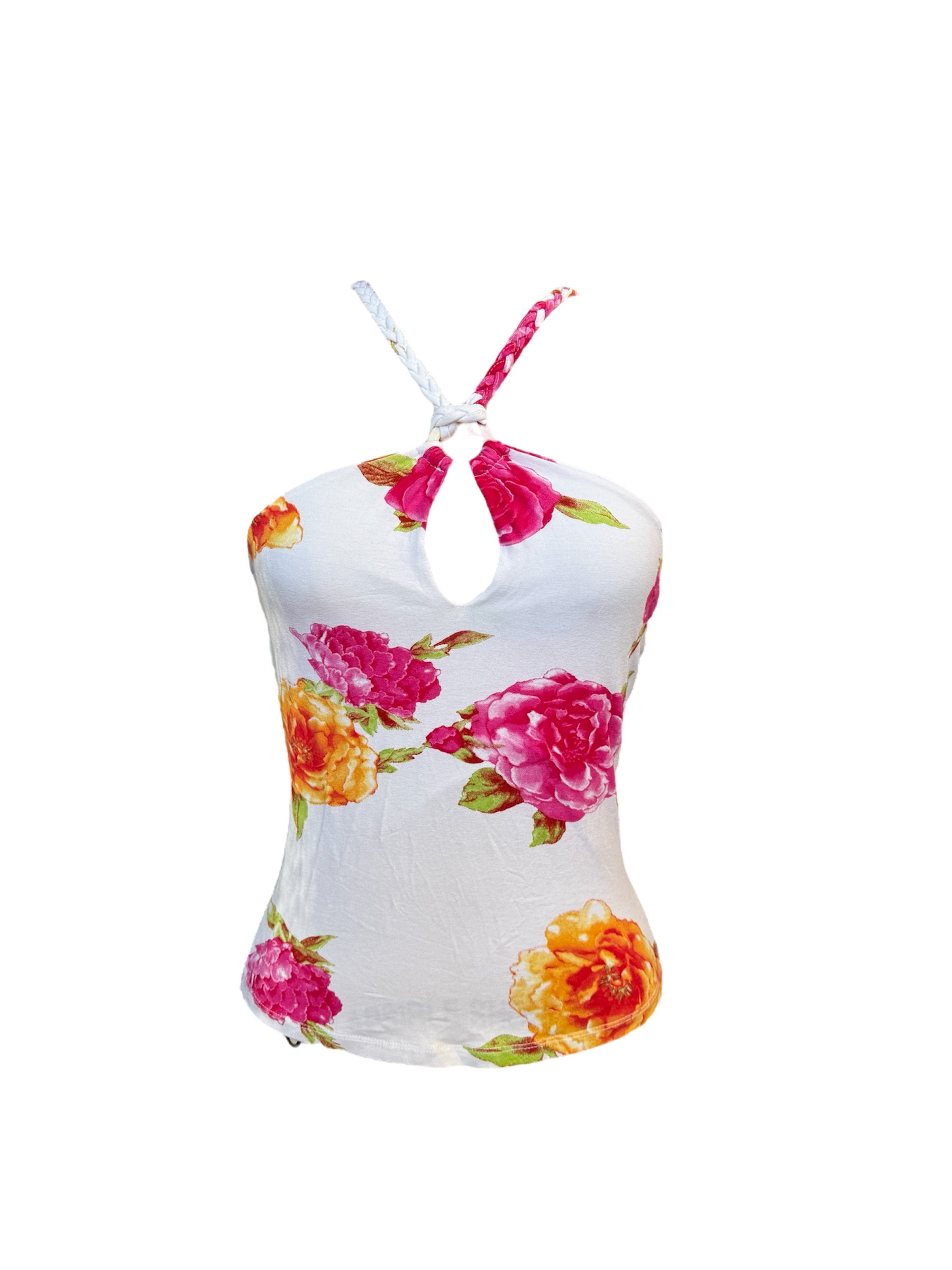 white floral tank🌺