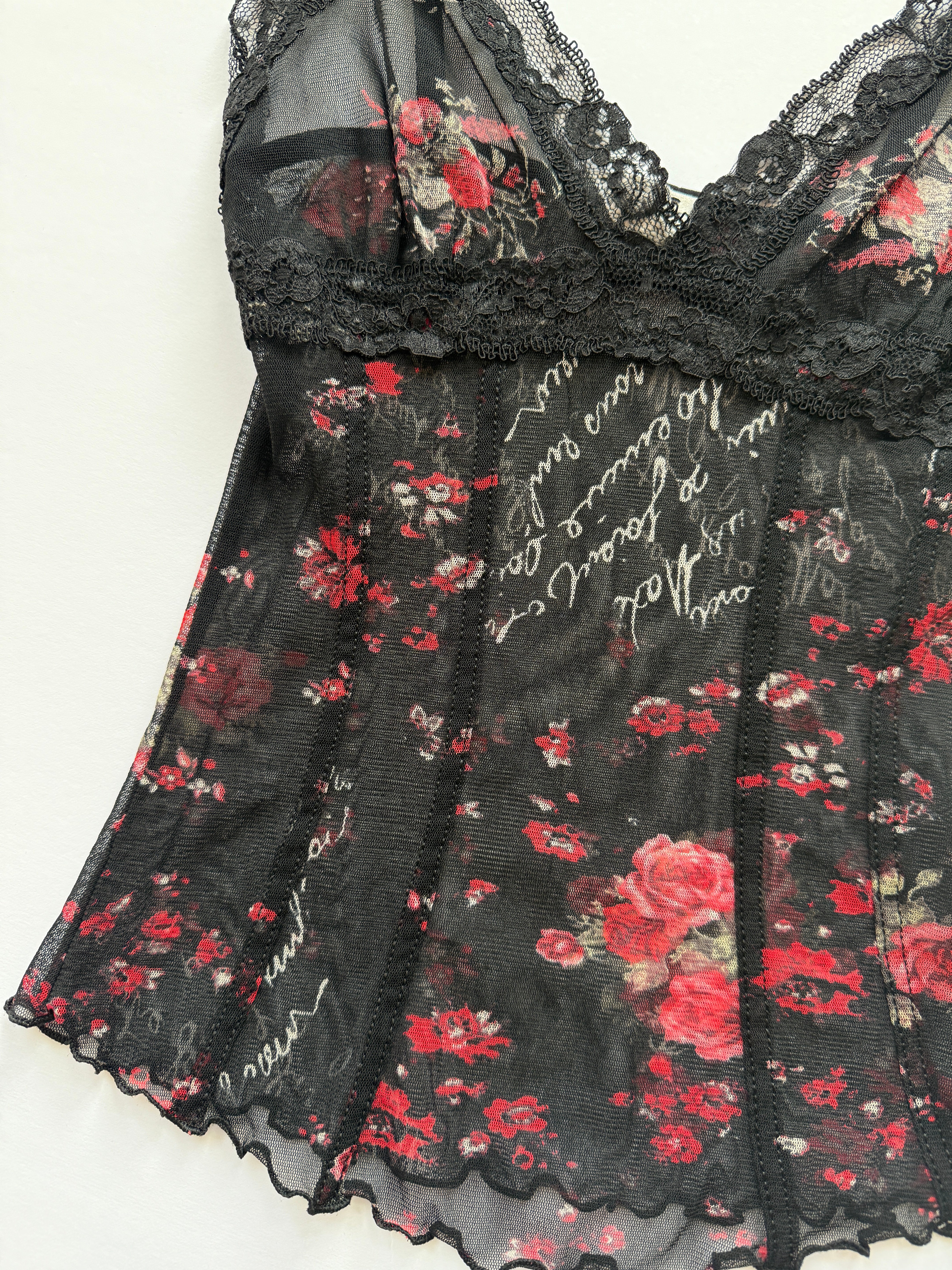 floral euro cami