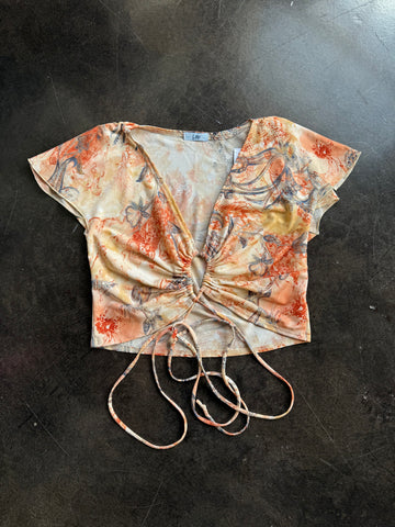 flirty wrap top
