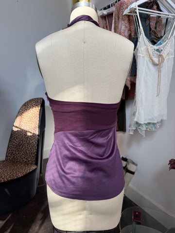 purple twist halter 🍇