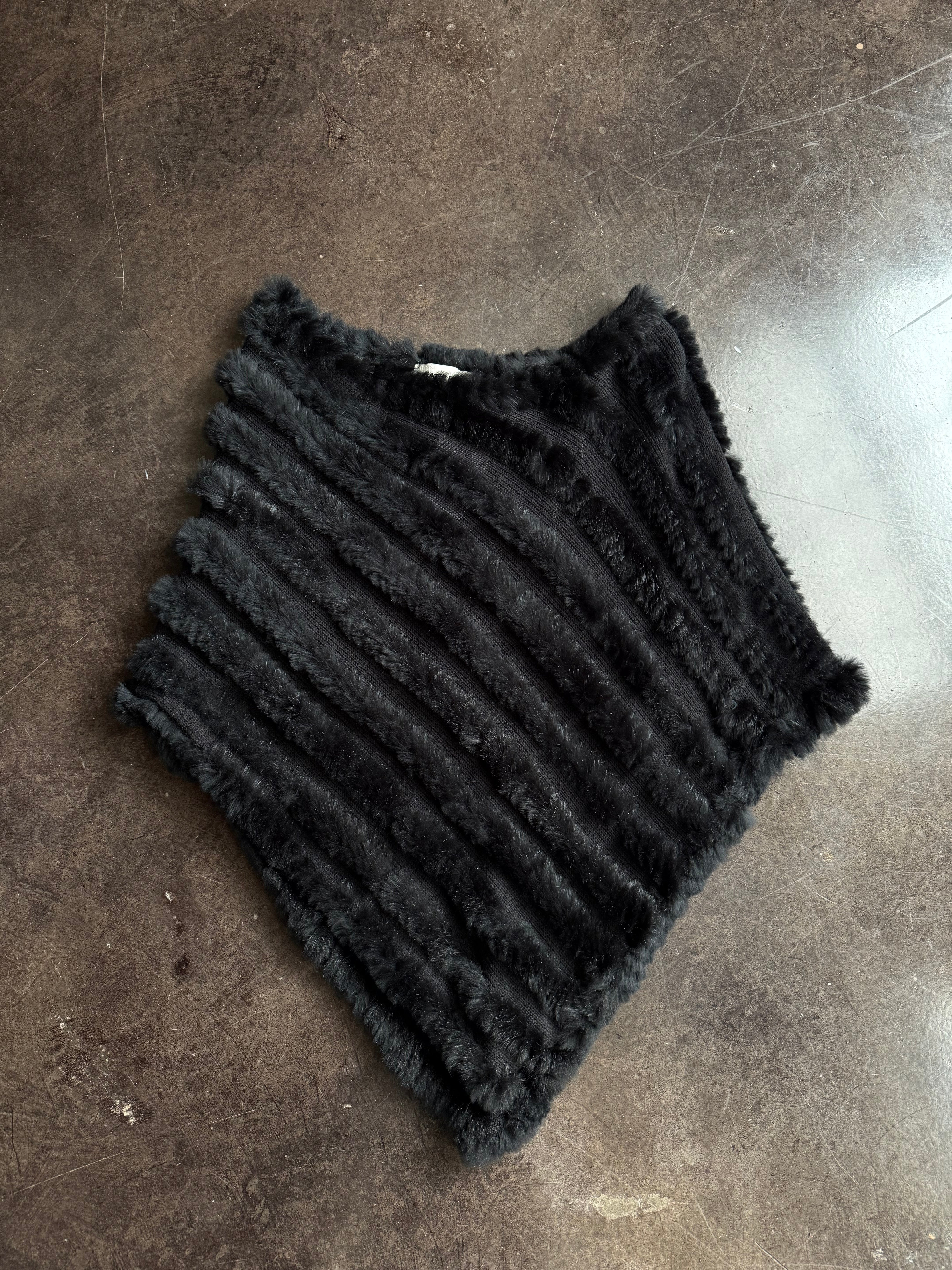 poncho sweater