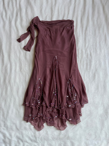 silk sequin fairy skirt🧚🏼‍♀️