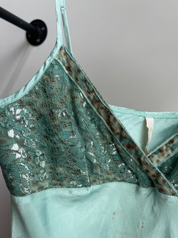 teal cheetah cami