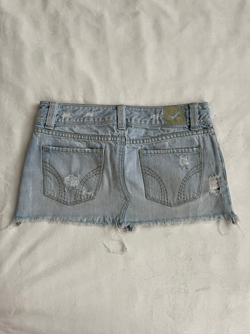 hollister light wash mini