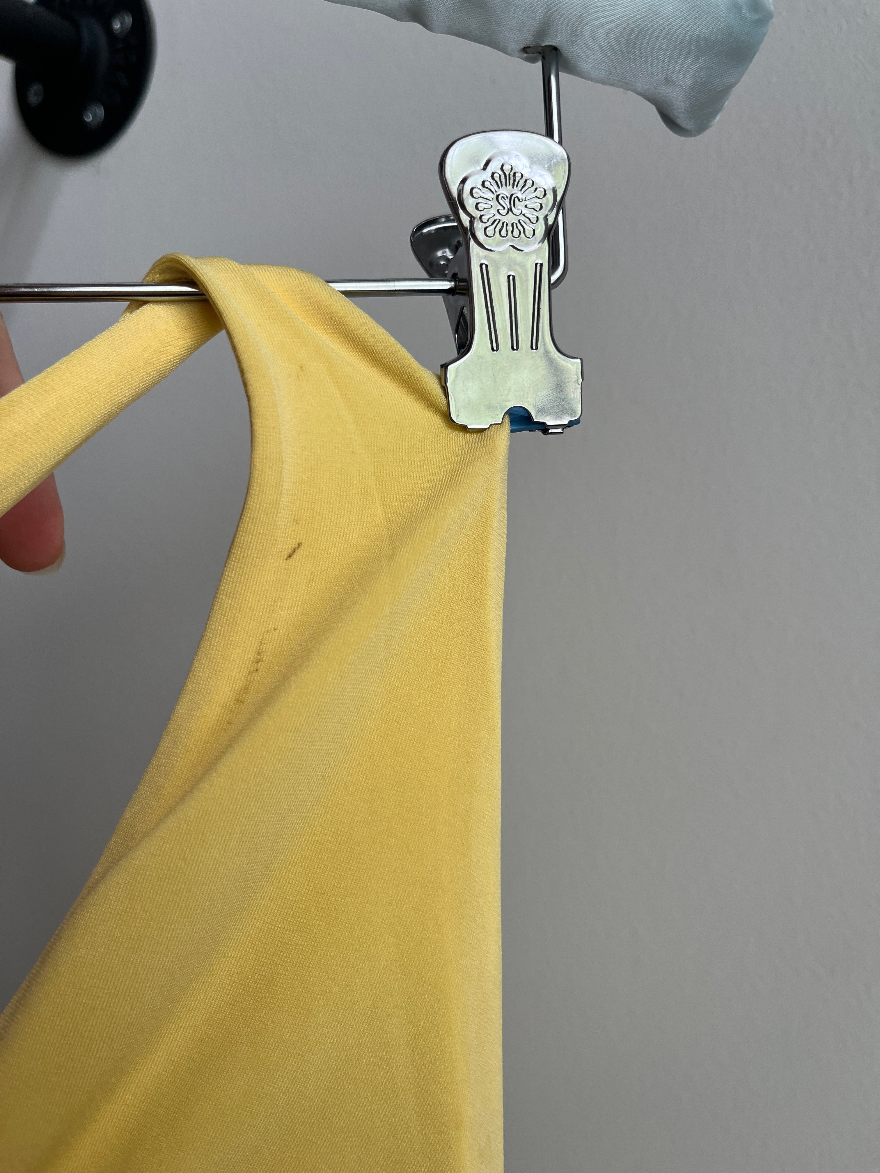 lemon drop halter dress