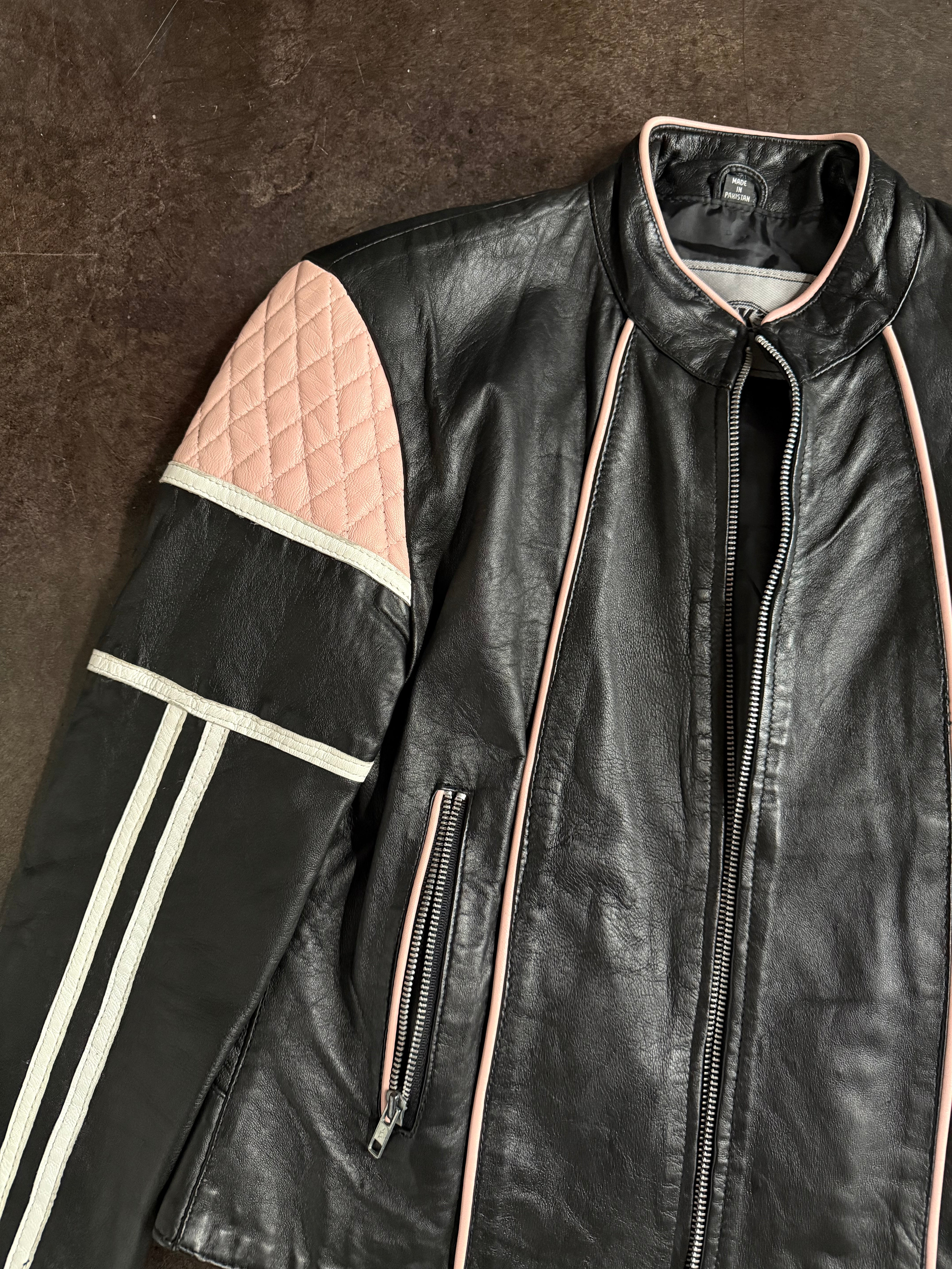 genuine leather motorcycle jacket