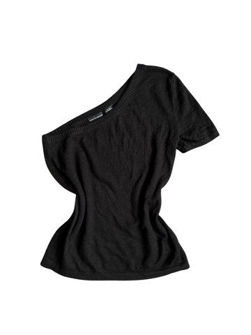 one shoulder sweater