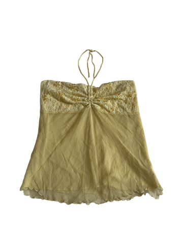 lemonade lace halter