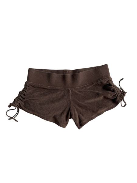 express terrycloth shorts 🤎
