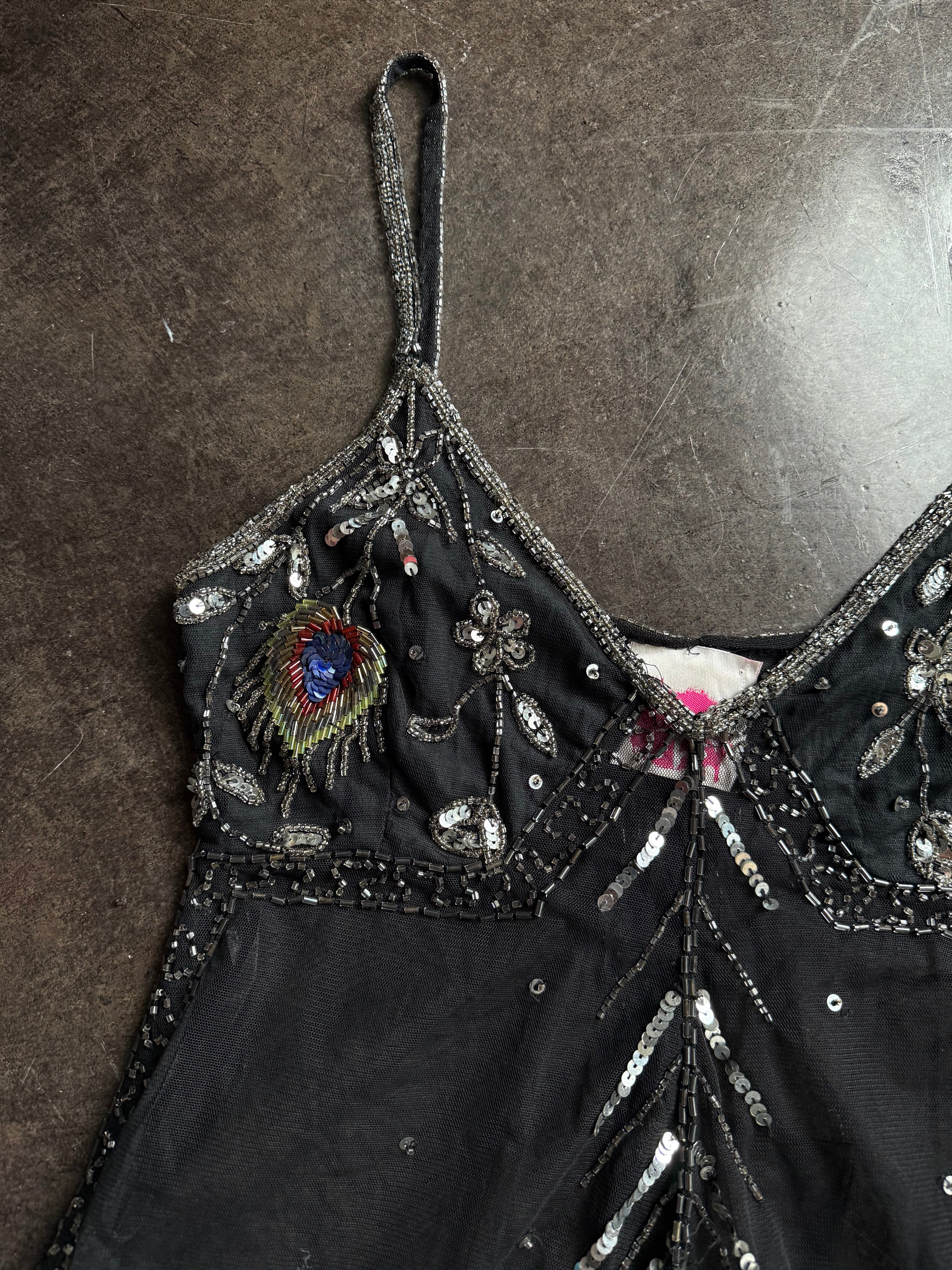 euro beaded top