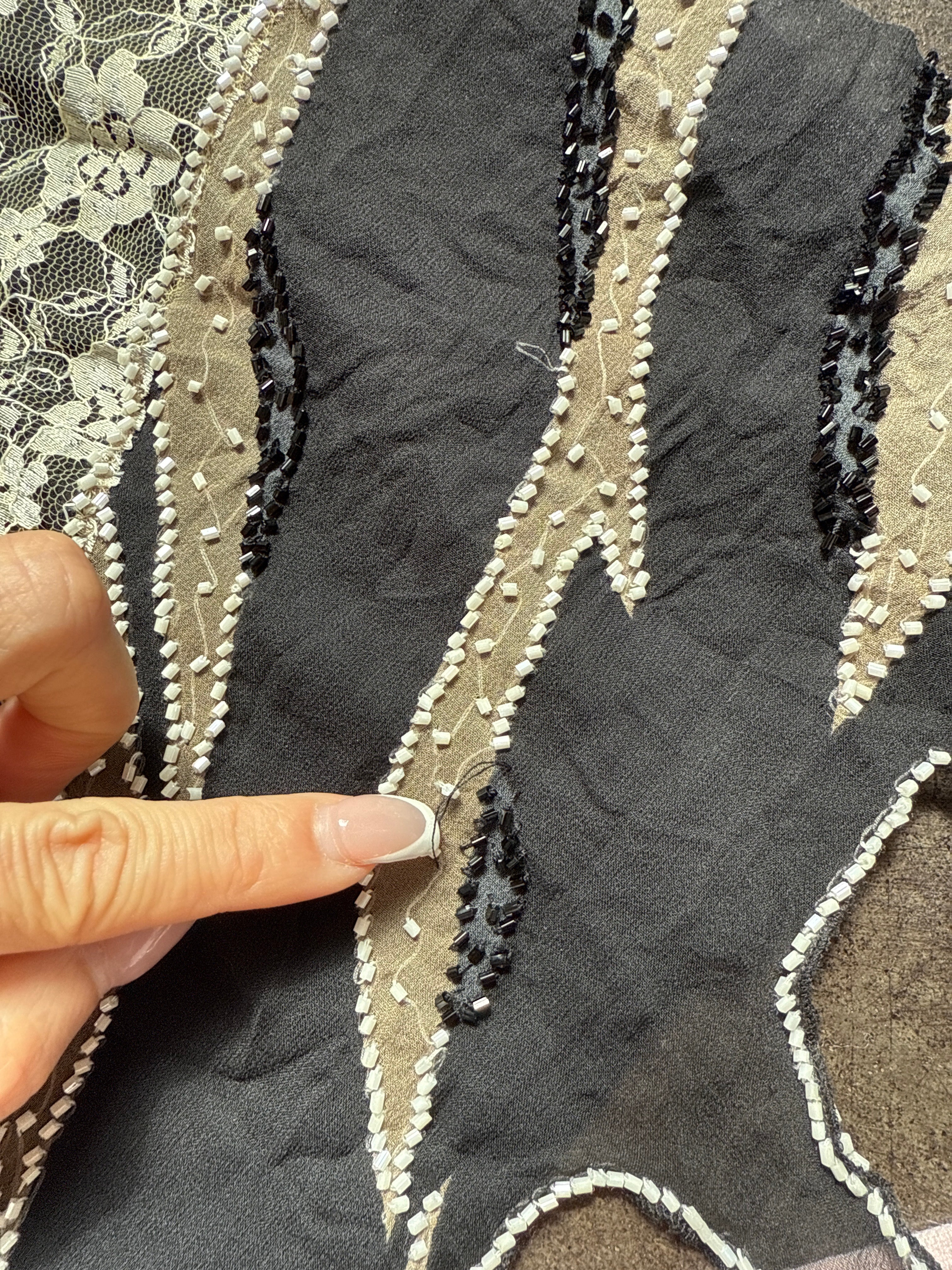 beaded cache top