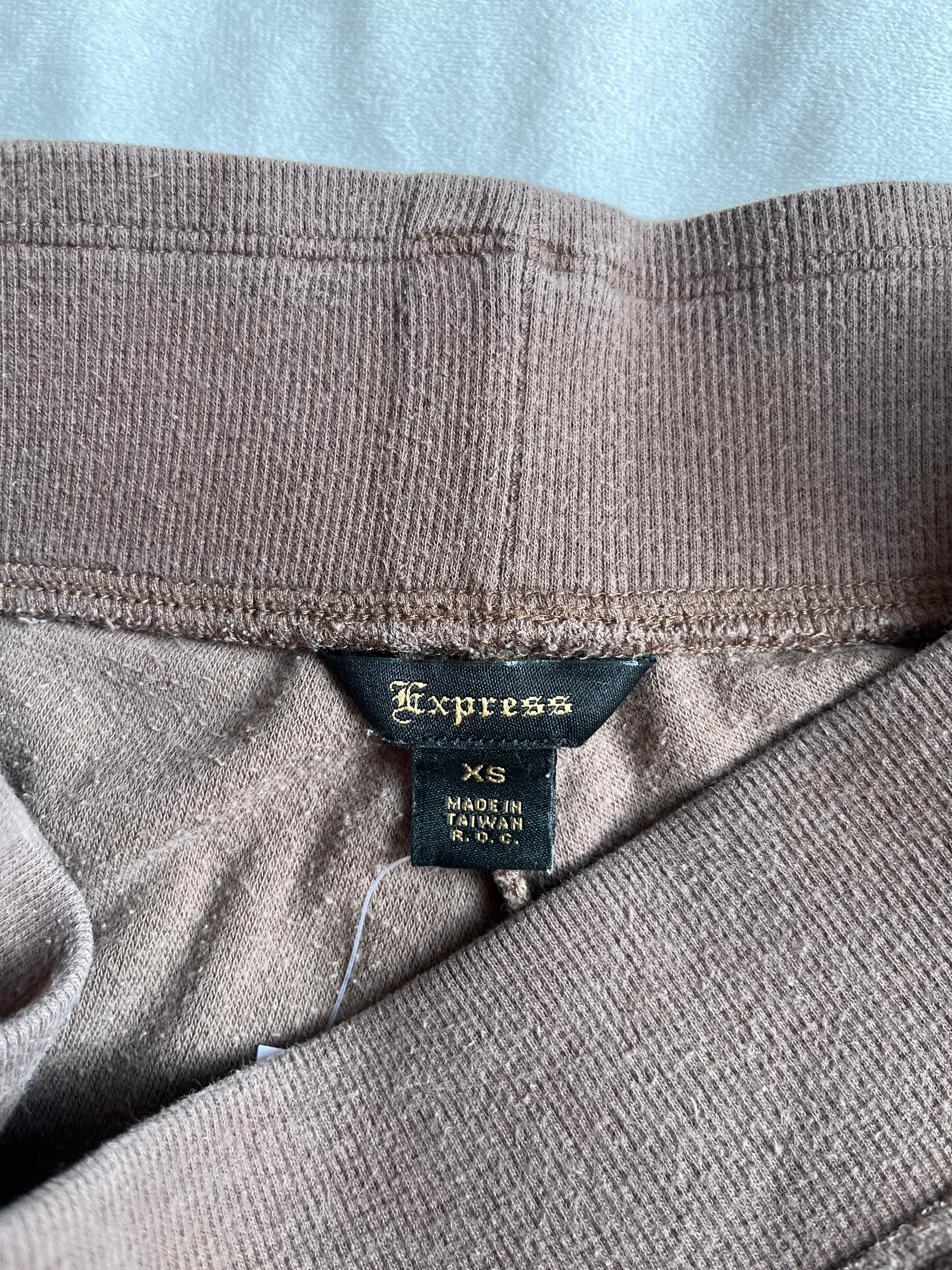 express terrycloth shorts 🤎