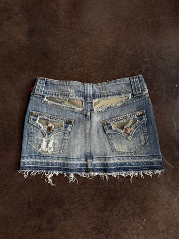 Jixi denim mini