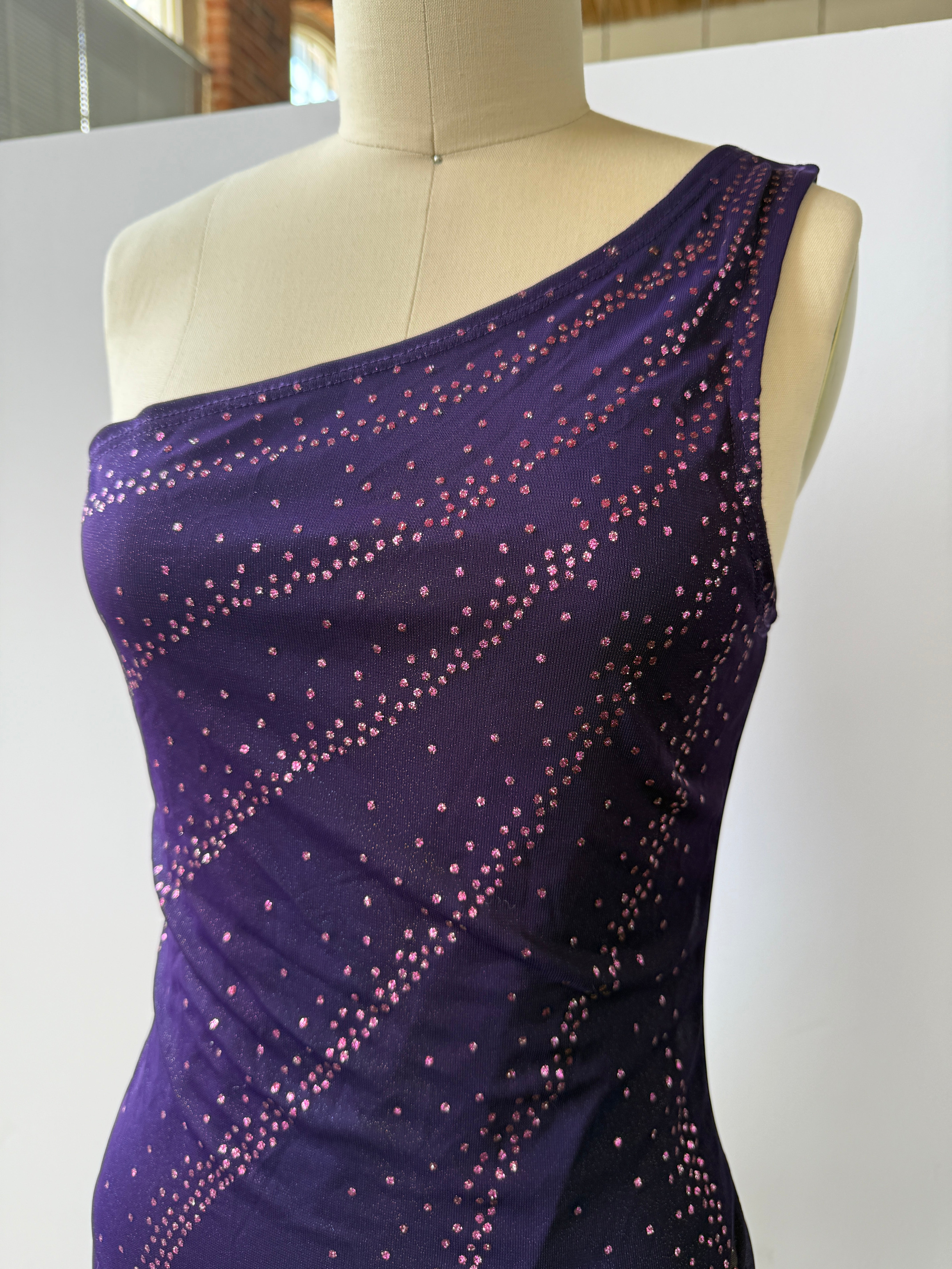 one shoulder charlotte russe