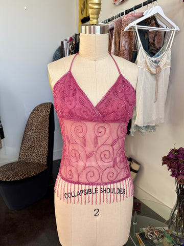 beaded passport halter