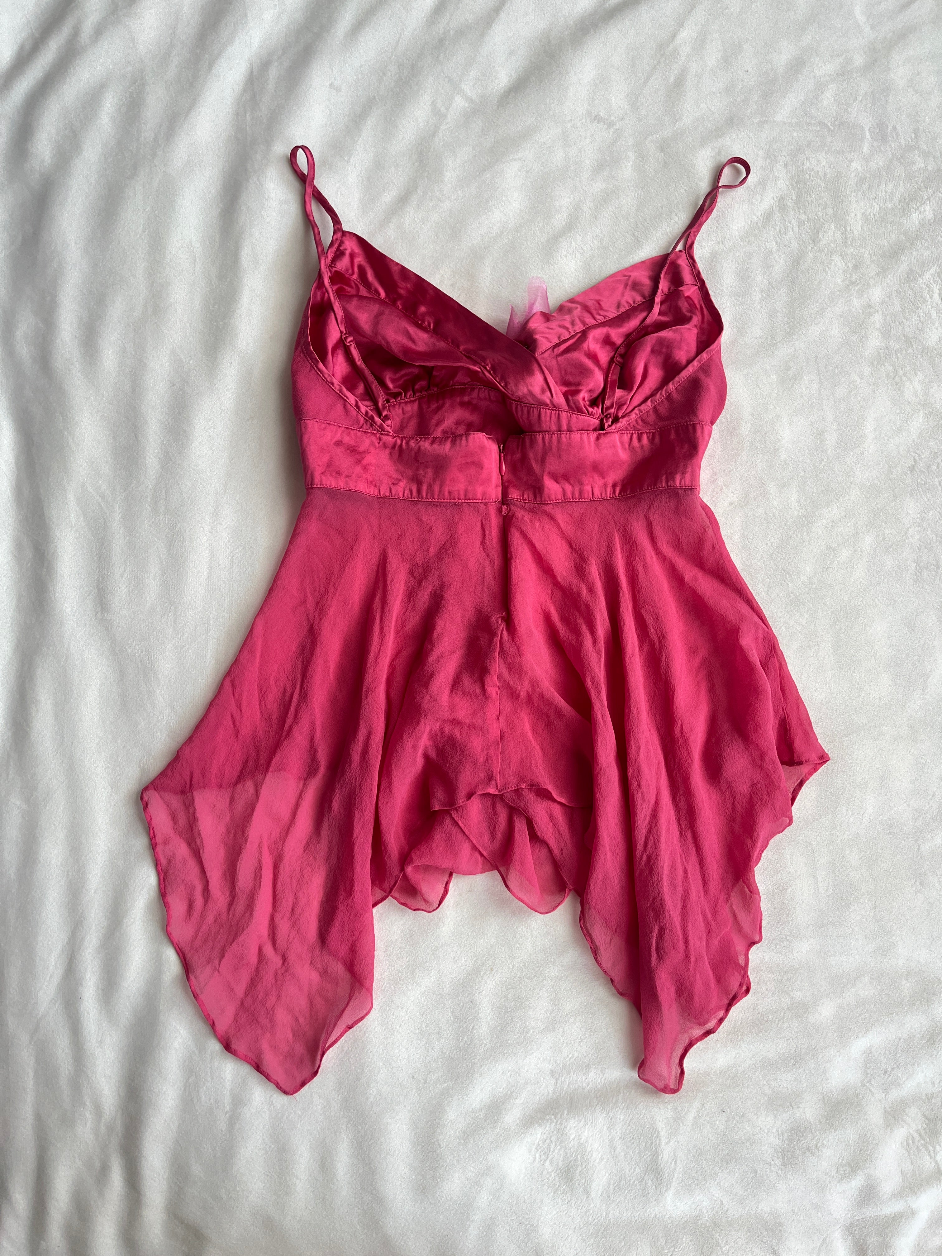 pink silk fairy top💘