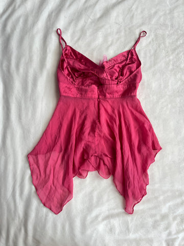 pink silk fairy top💘