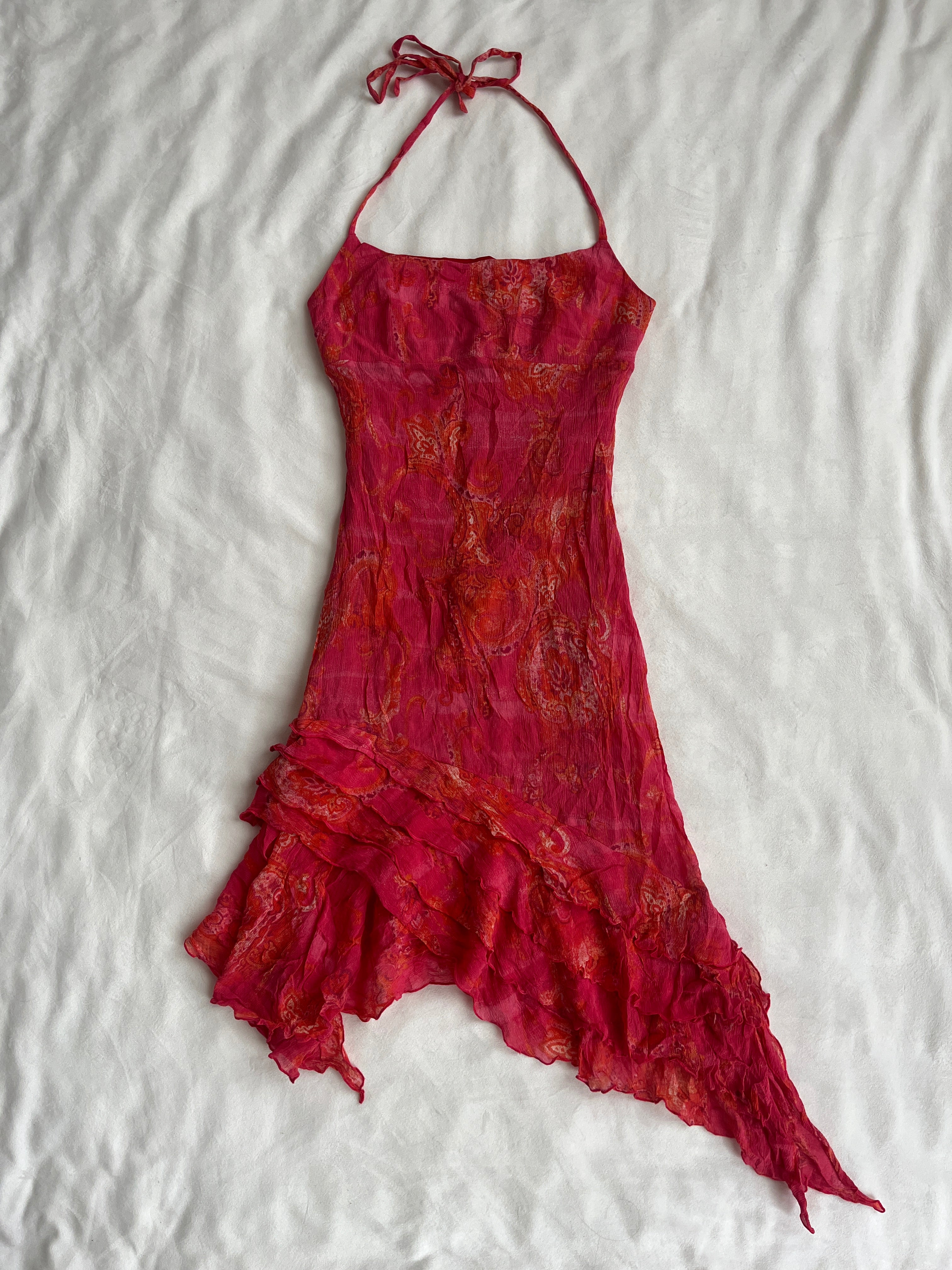 sunset halter