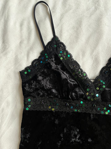 black velvet cami✨