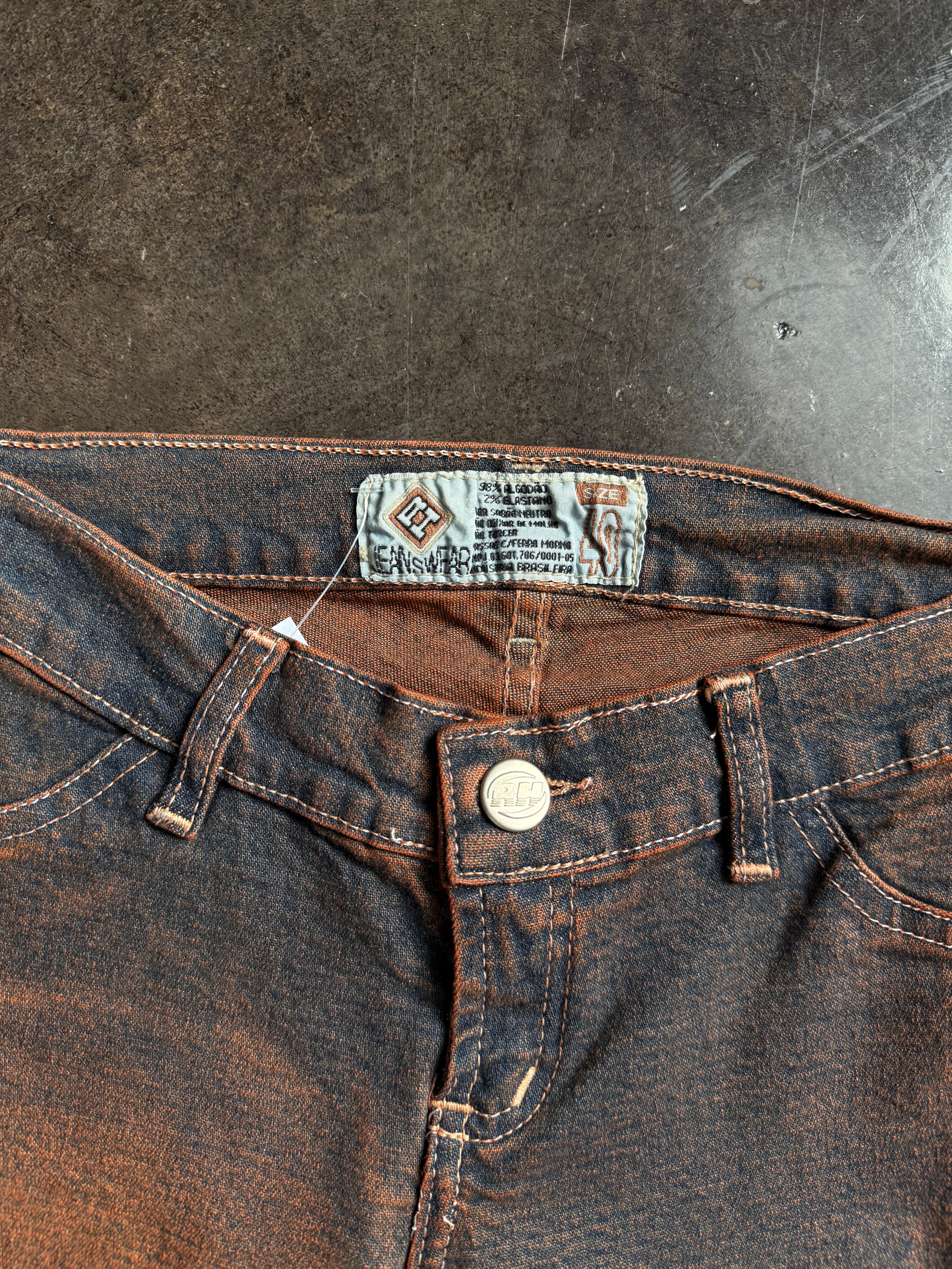 rustic Brazilian jeans