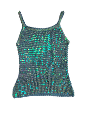 blue mermaid sequin top🧜🏼‍♀️