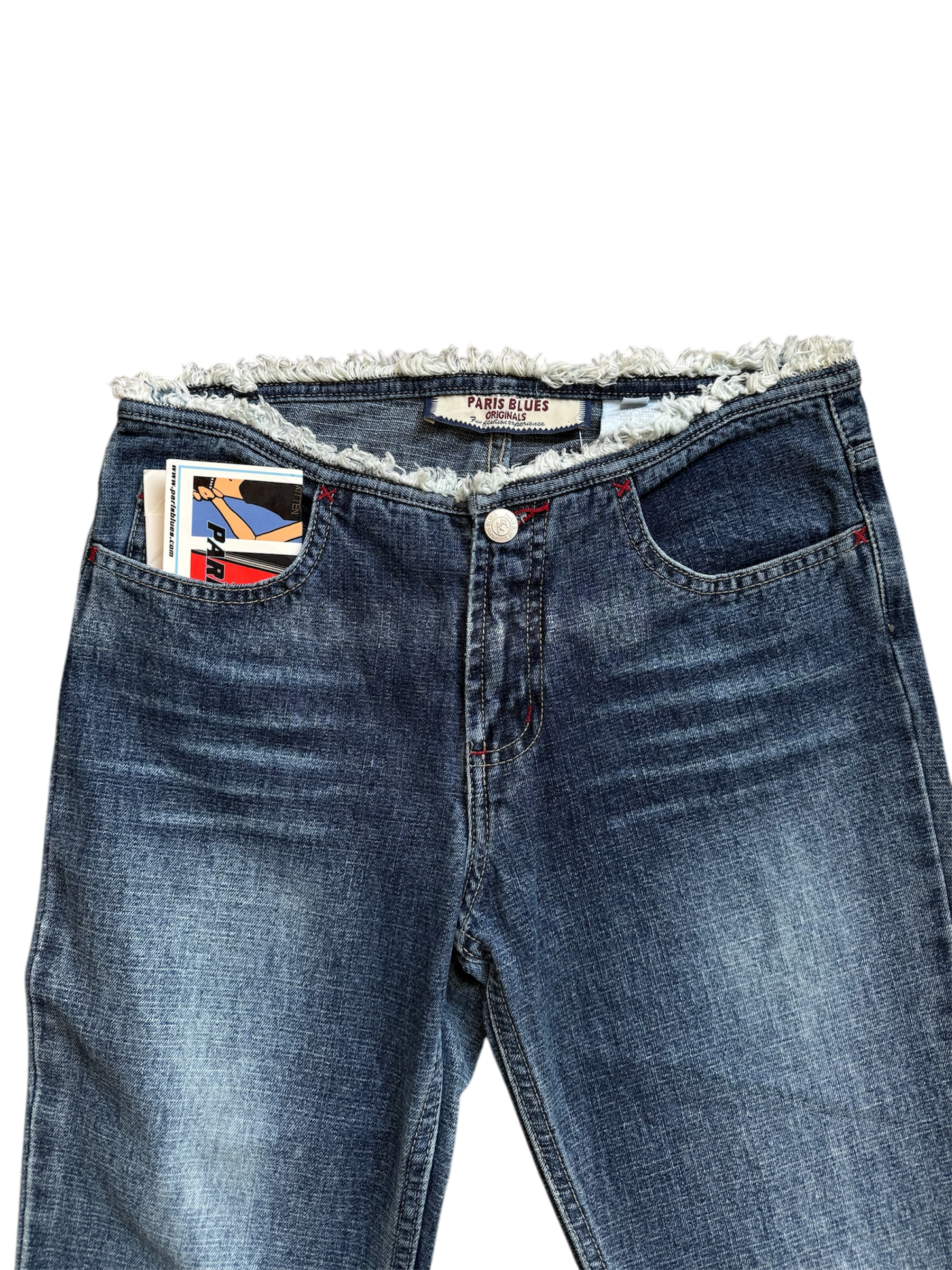 y2k distressed jeans