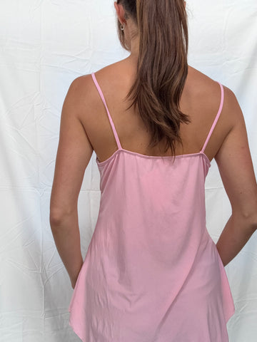 pink baby doll top