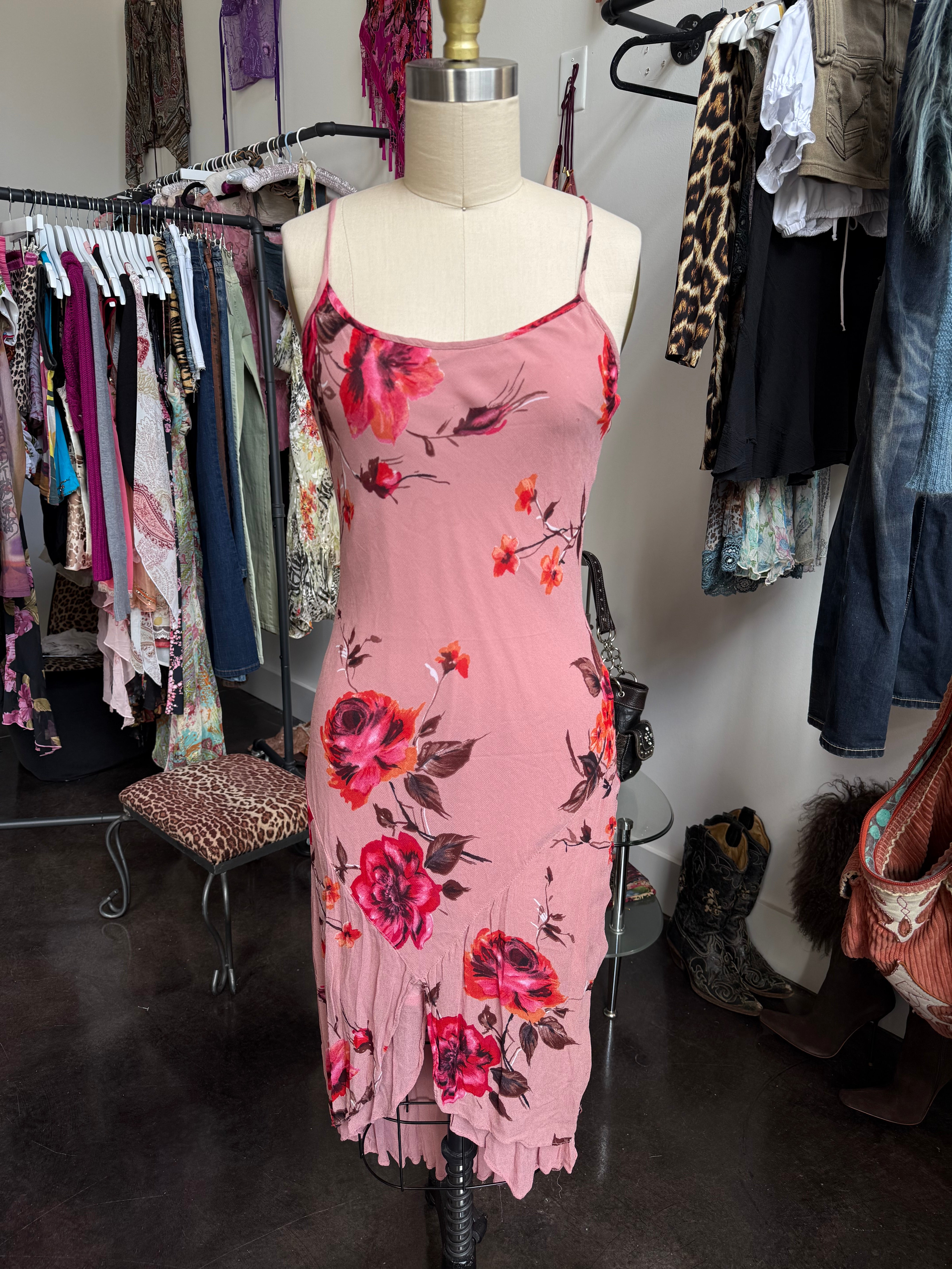 Charlotte Russe silk dress