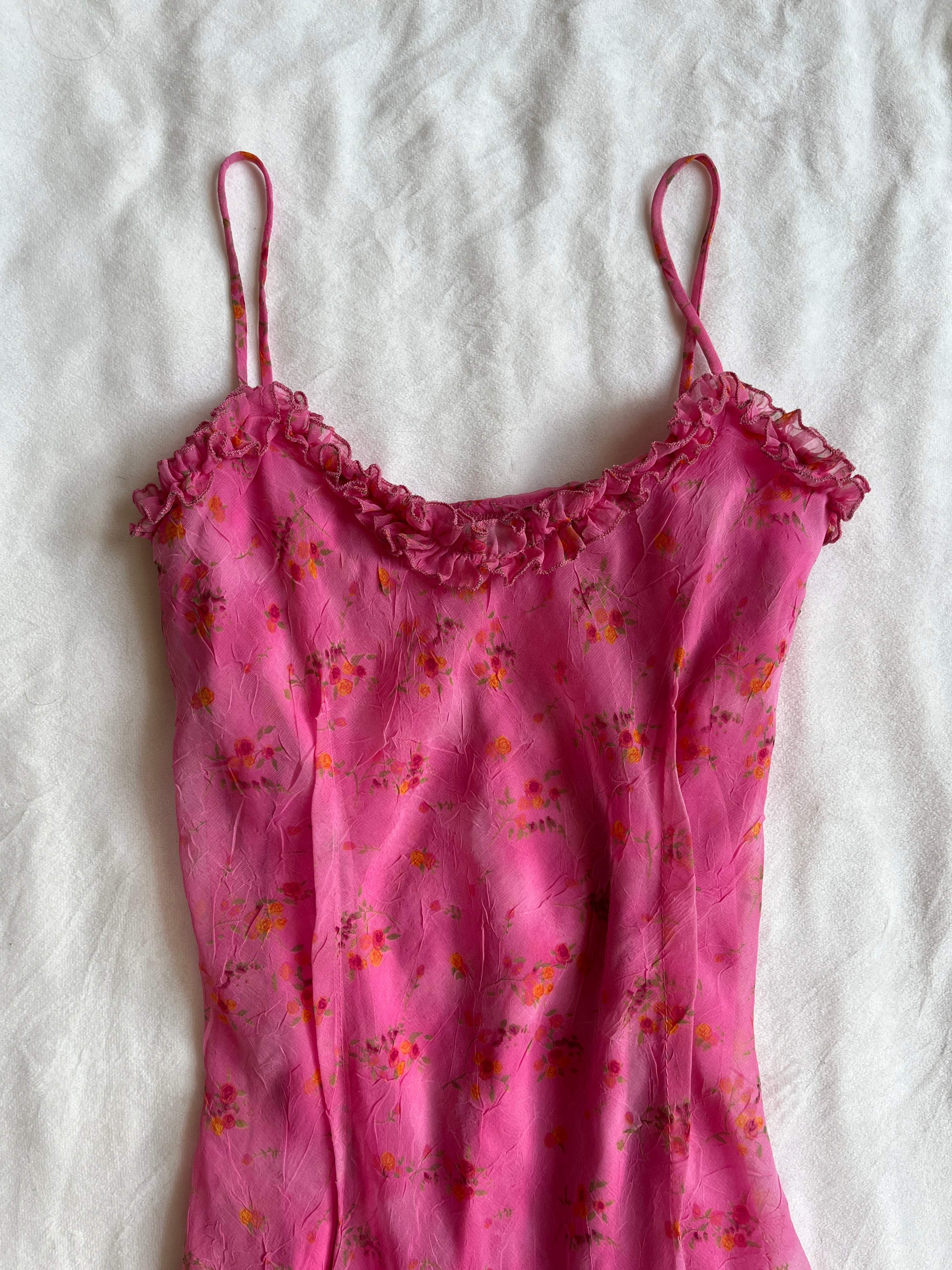 flirty floral dress