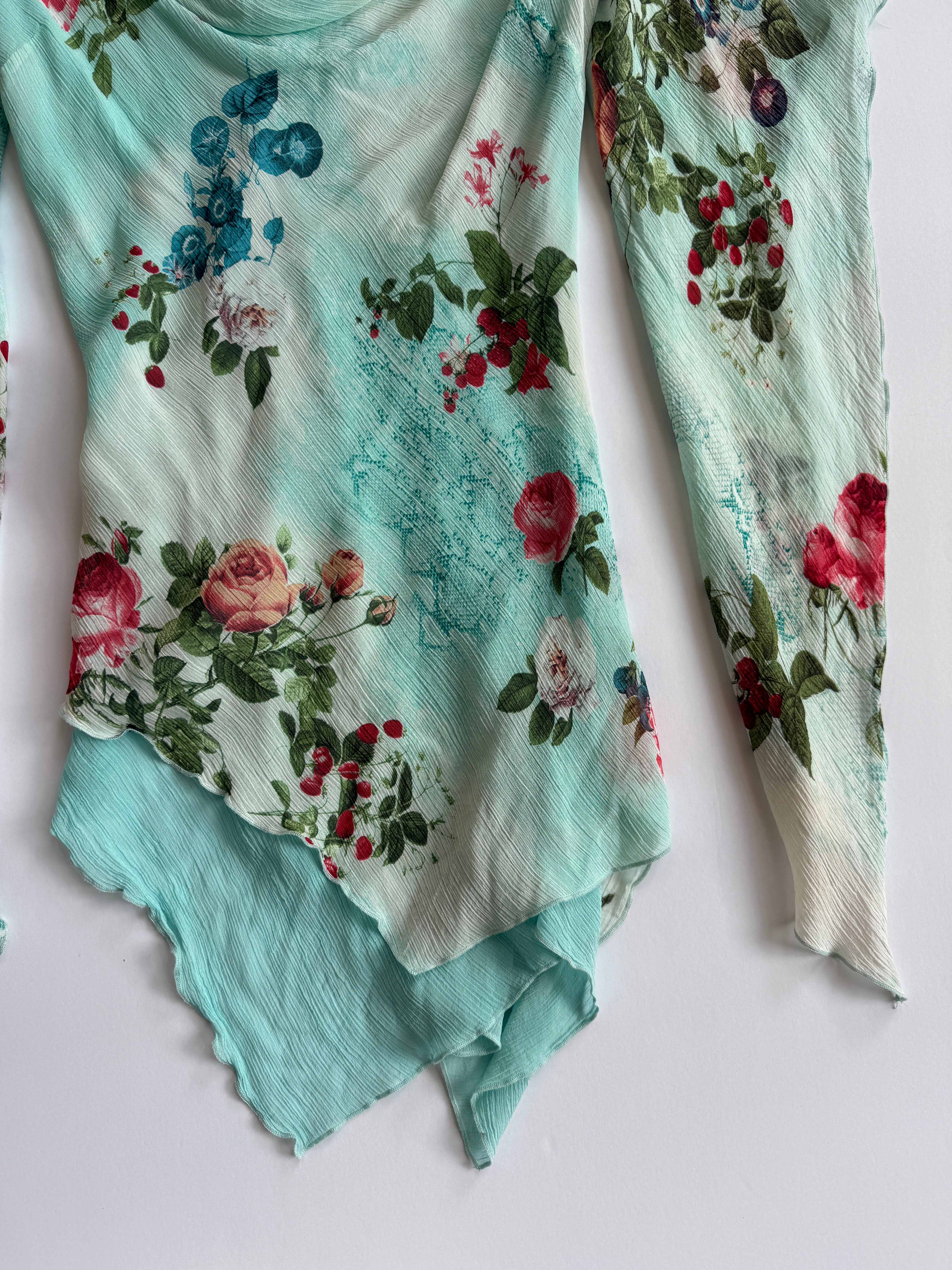 cowl neck fairy top