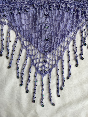 purple crochet halter💜