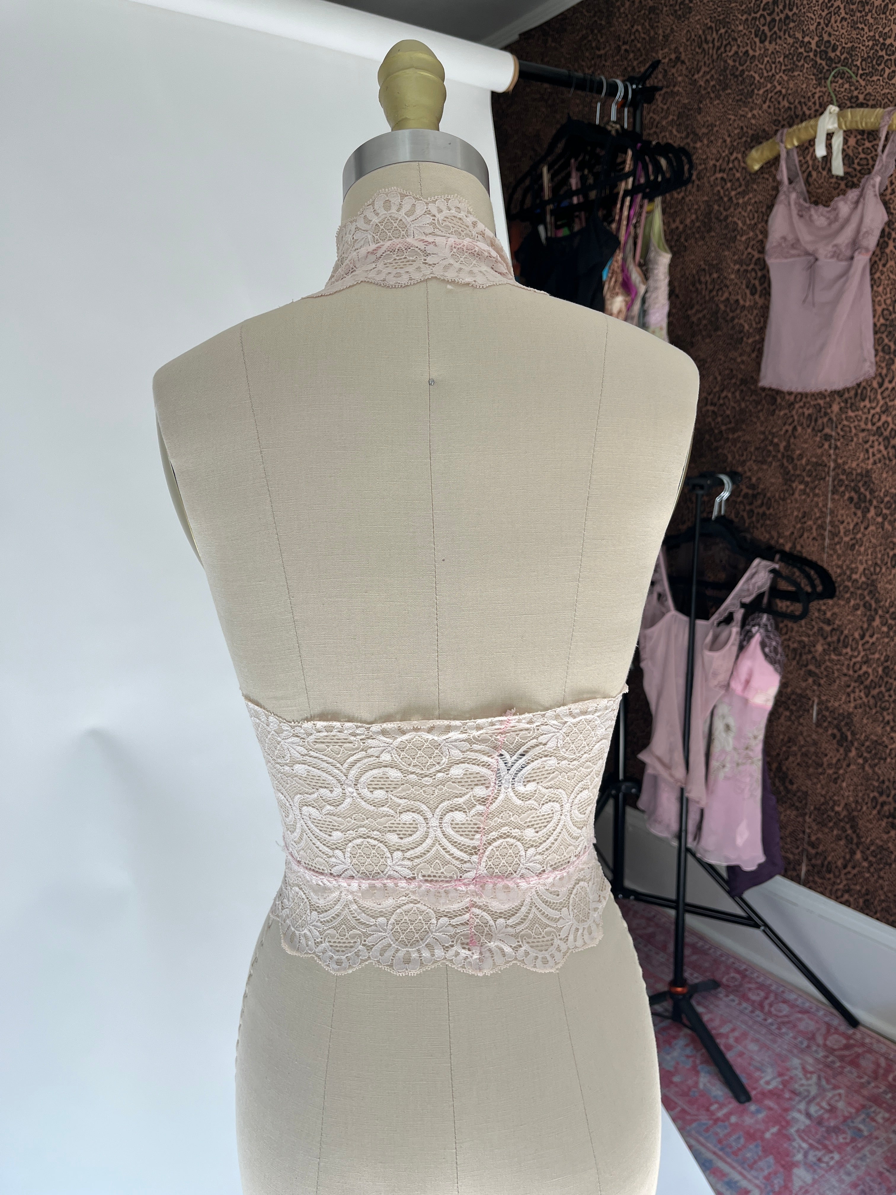 LACE HALTER