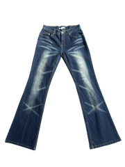 y2k faded jeans