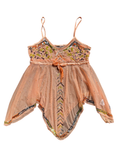 beaded baby doll top