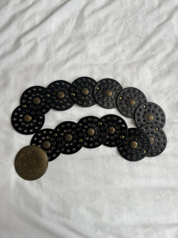 black medallion belt 🖤