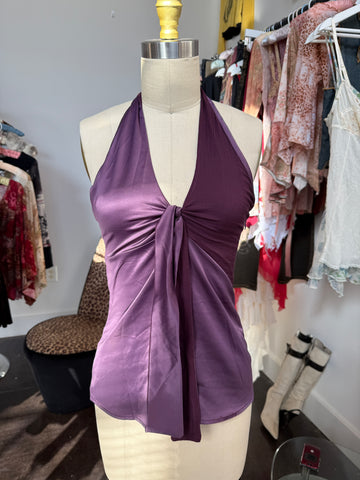purple twist halter 🍇