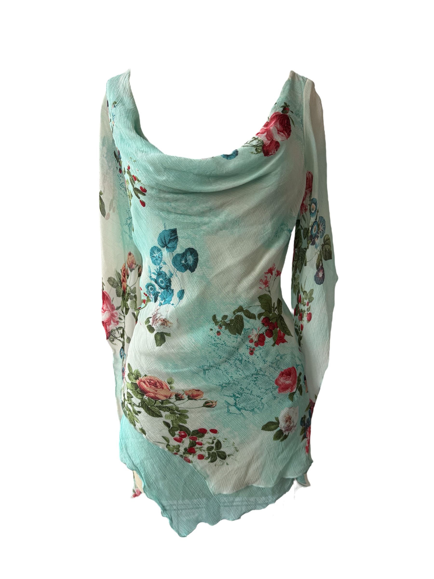 cowl neck fairy top