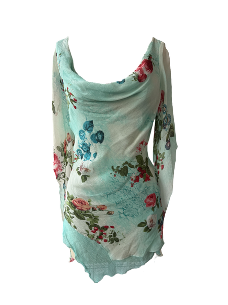 cowl neck fairy top