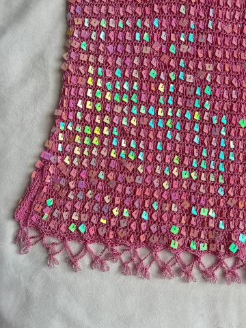 pink mermaid sequin top💖