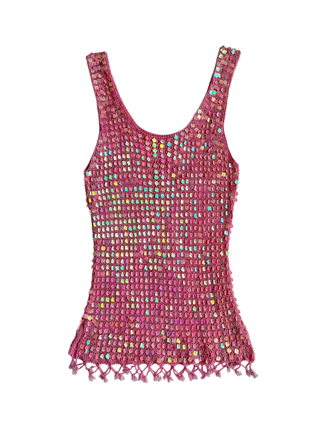 pink mermaid sequin top💖