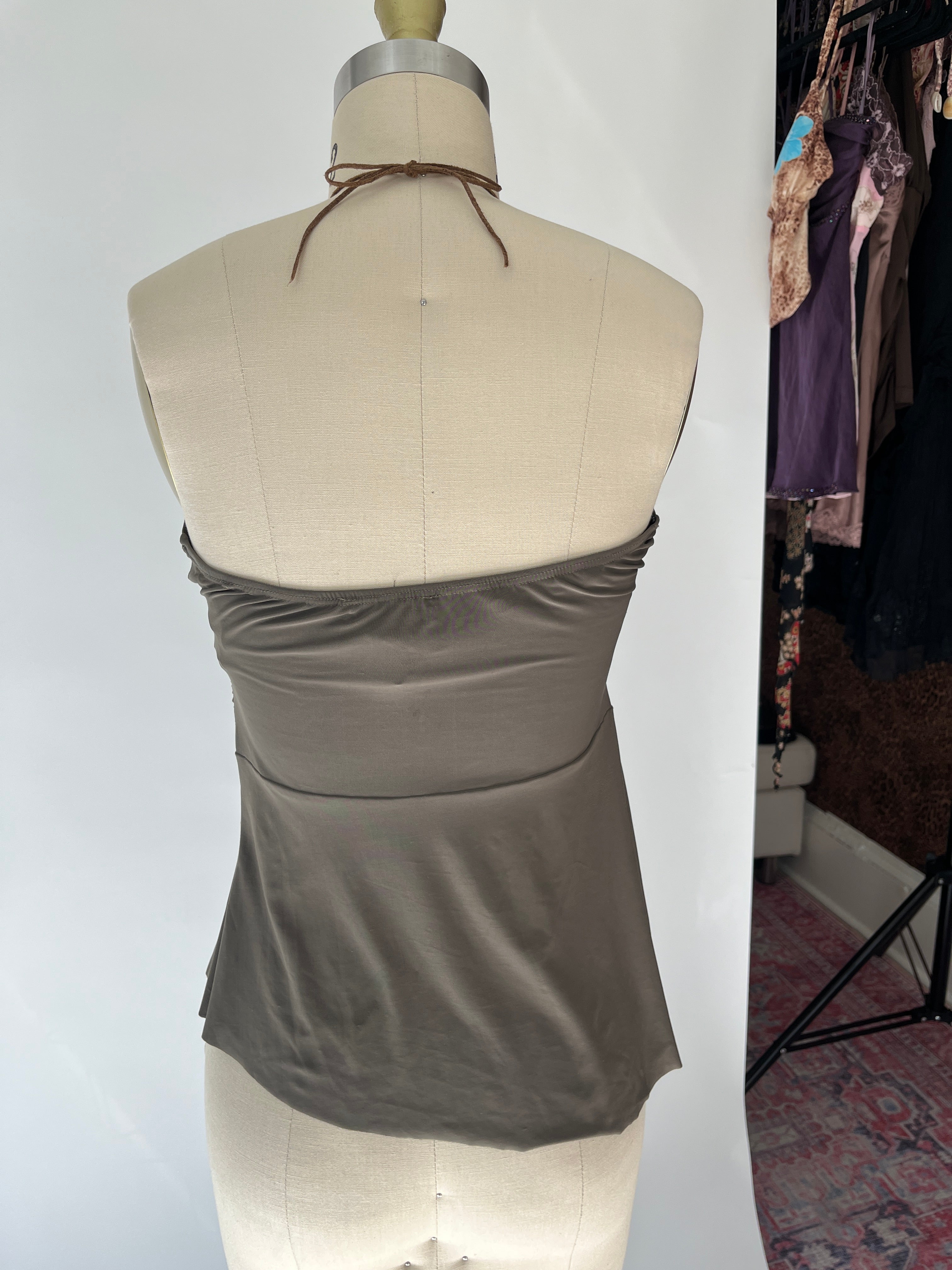 BEADED HALTER