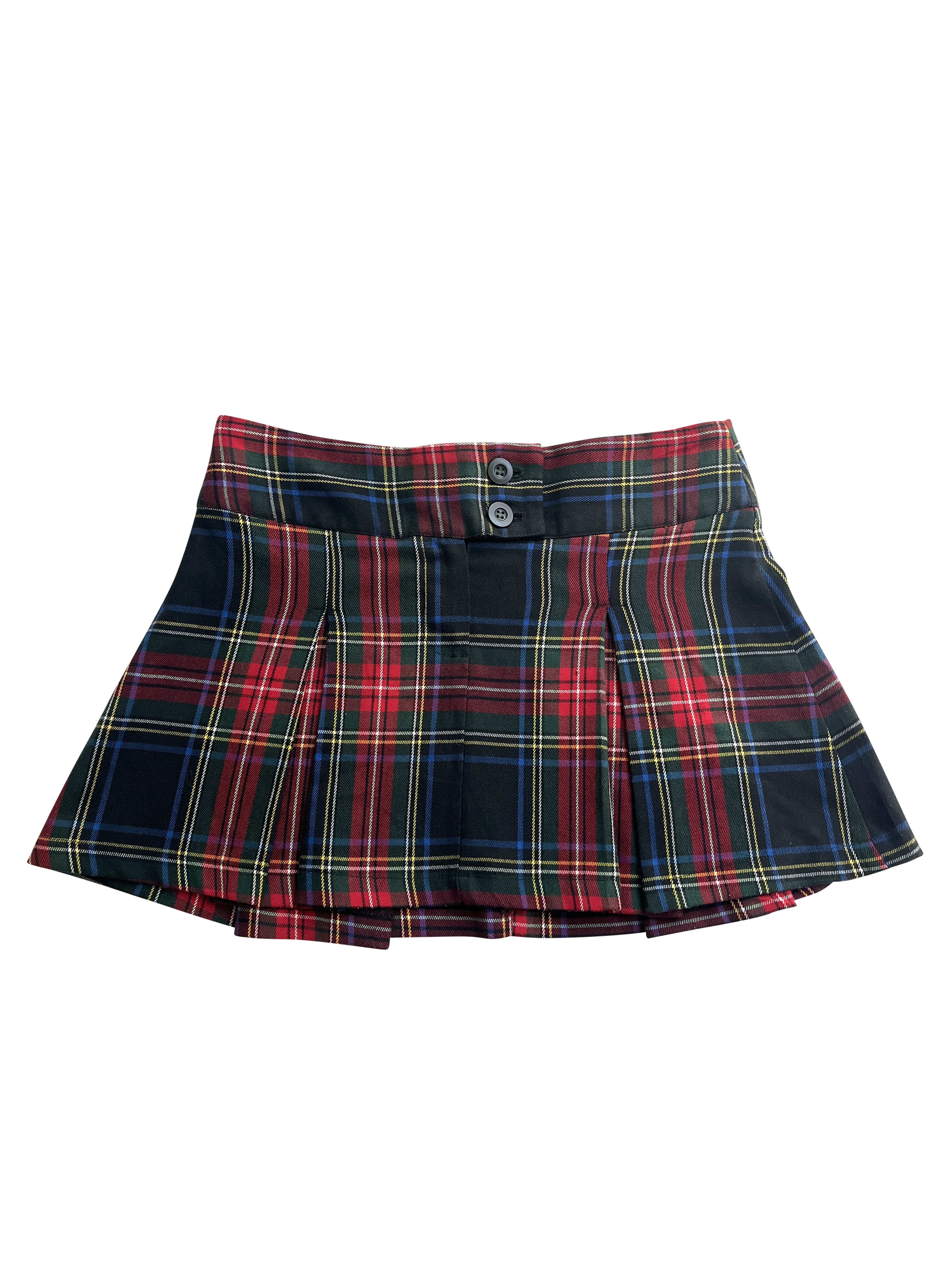 red plaid mini
